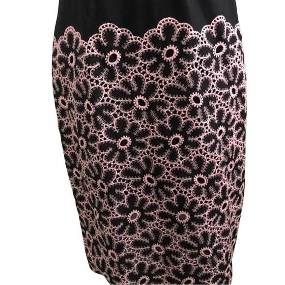 Anthropologie Cynthia Steefe Baby Doll Strapless Dress Brown Pink SZ Medium EUC - Picture 4 of 6